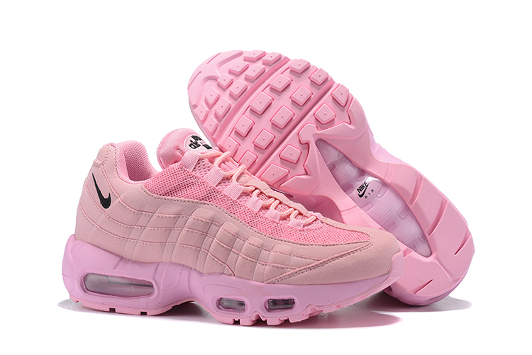 New Nike Air Max 95 All Pink - Click Image to Close